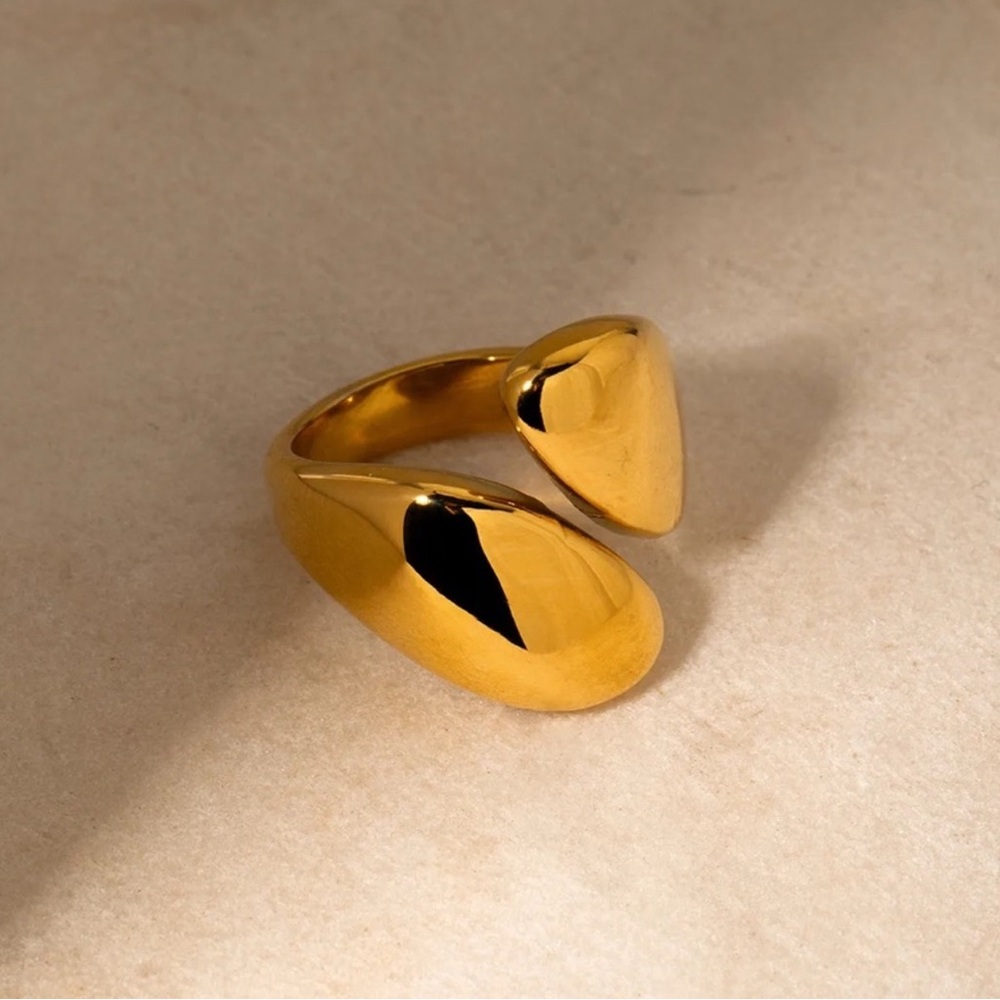 Portofino Open 18k Gold Plated Ring